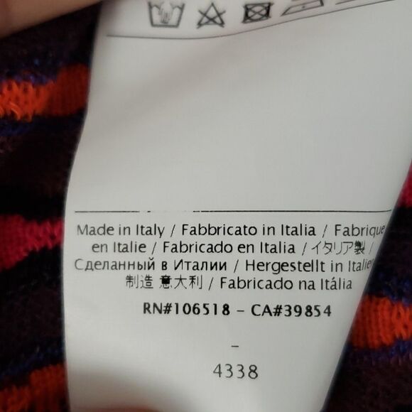 Vintage MISSONI Valentino red and black Polka Dot dress size 8 pinup retro style - Picture 9 of 11